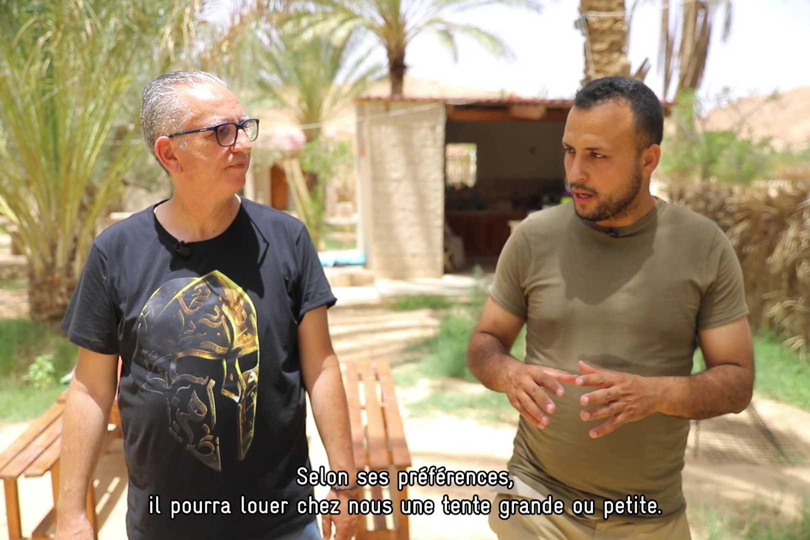 Tournage d’un film institutionnel avec Karim Benamor en région