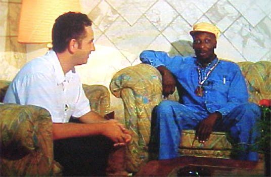 Karim Benamor en interview avec Jimmy Cliff